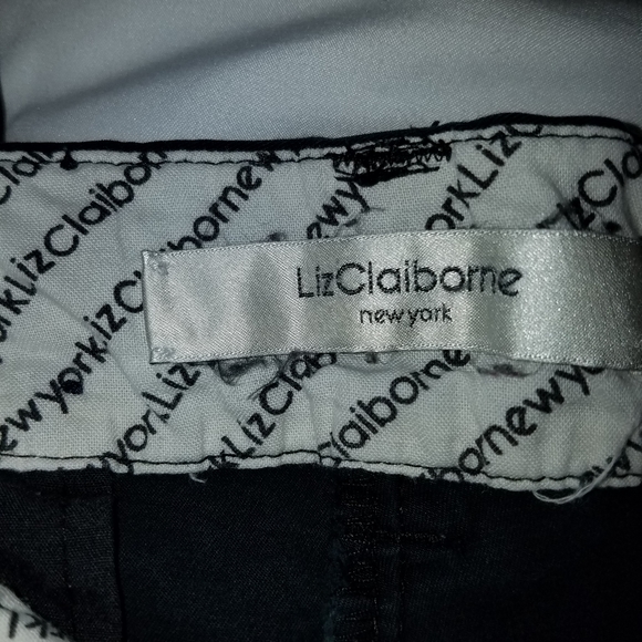 Liz Claiborne Black dress slacks Size 12 - Picture 3 of 3